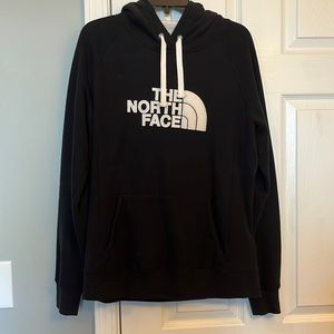 North Face Womens Hoodie - Black and White